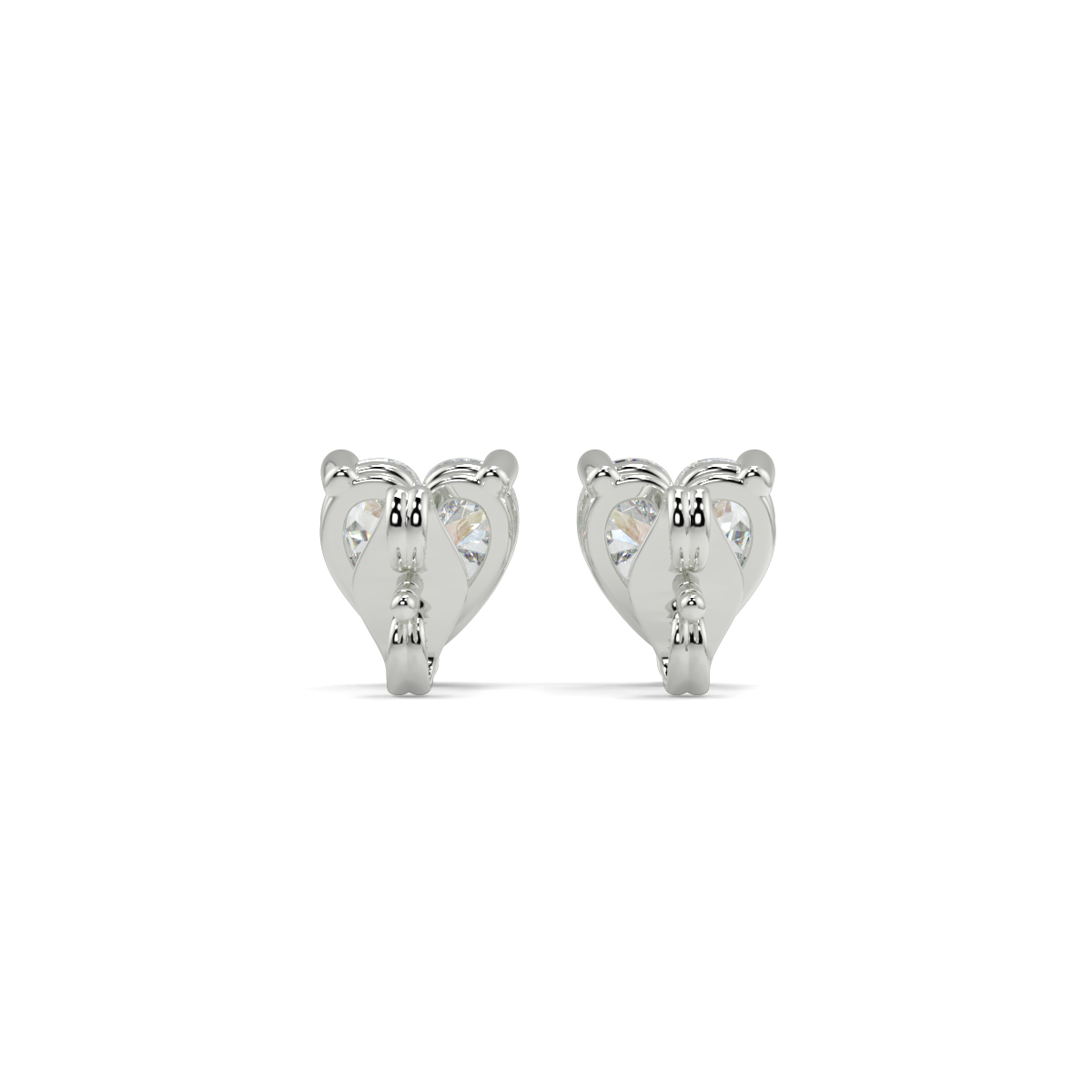 Solitaire Diamond Earrings
