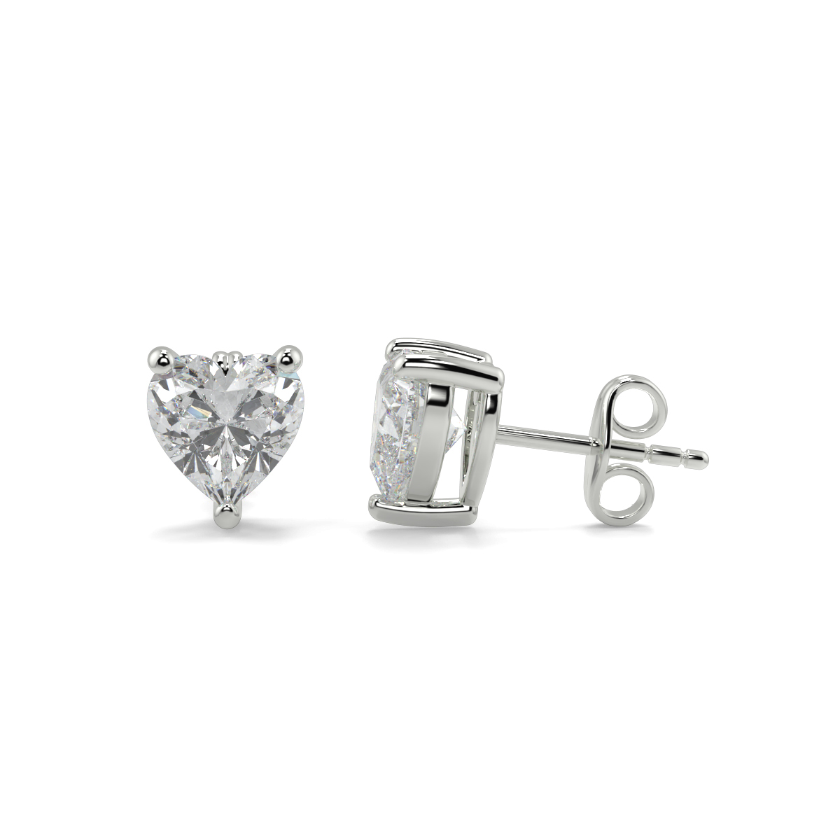 Solitaire Diamond Earrings