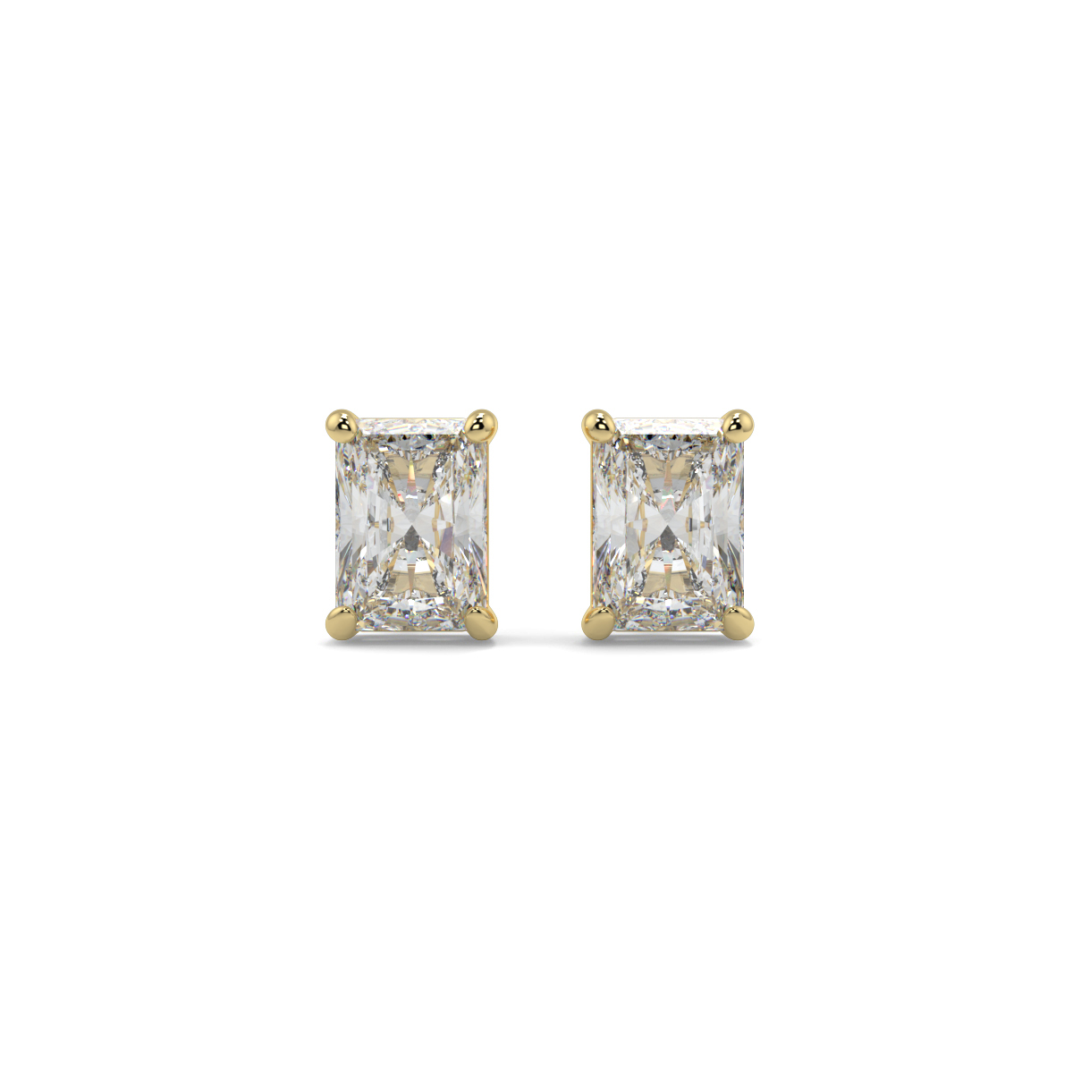 Solitaire Diamond Earrings