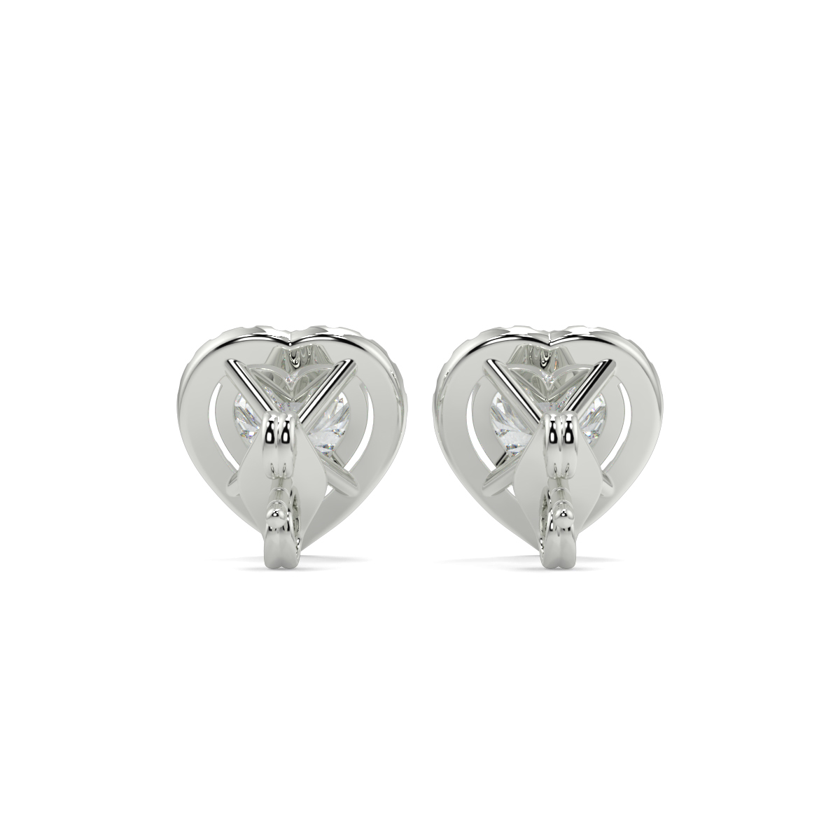 Halo Diamond Earrings