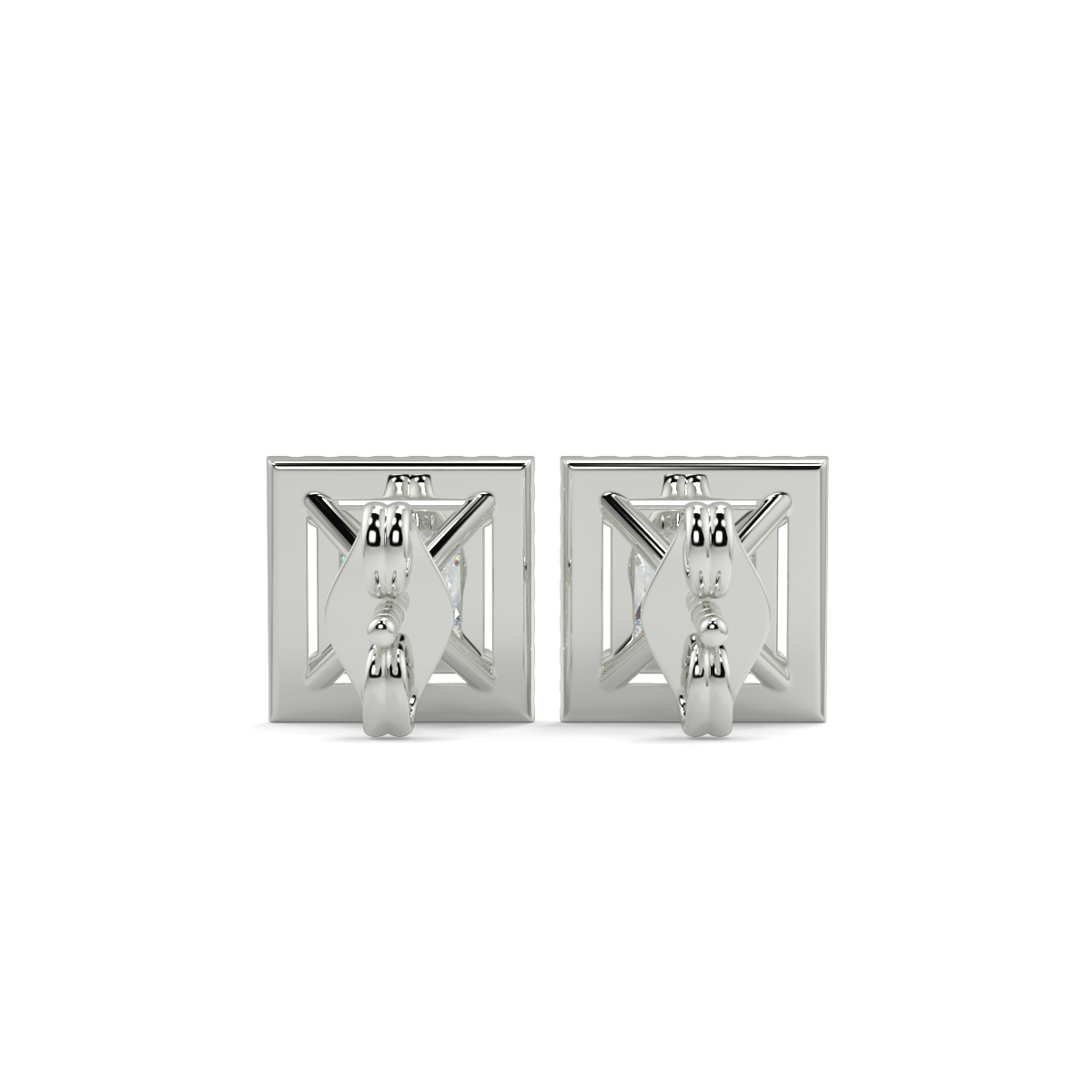 Halo Diamond Earrings