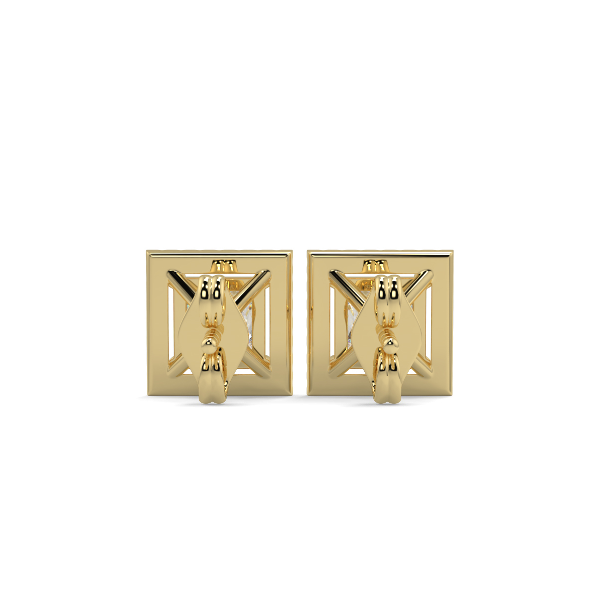 Halo Diamond Earrings