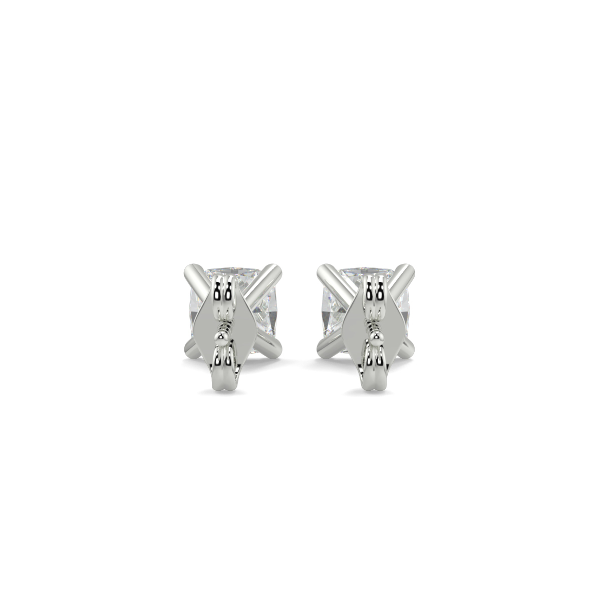Solitaire Diamond Earrings