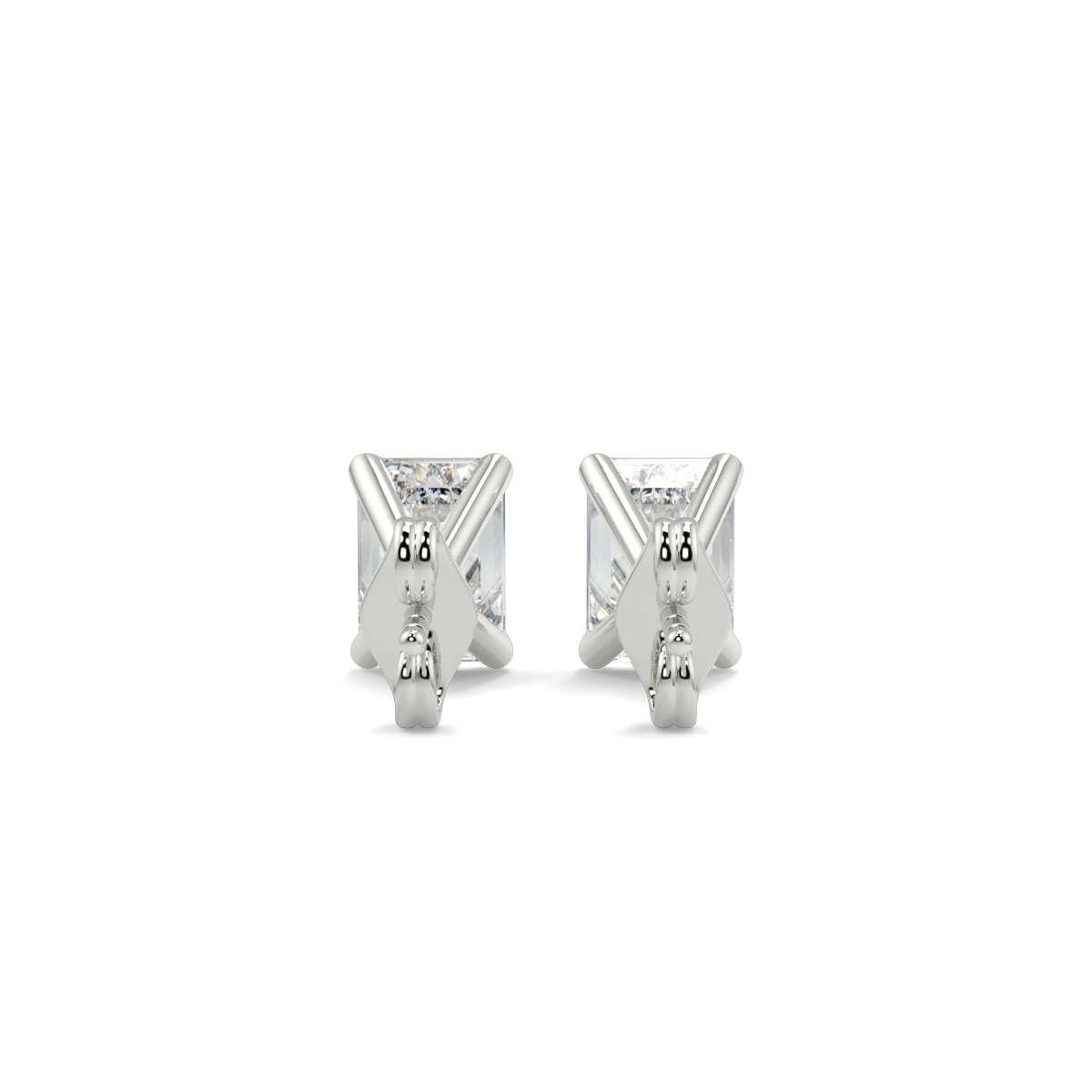 Solitaire Diamond Earrings
