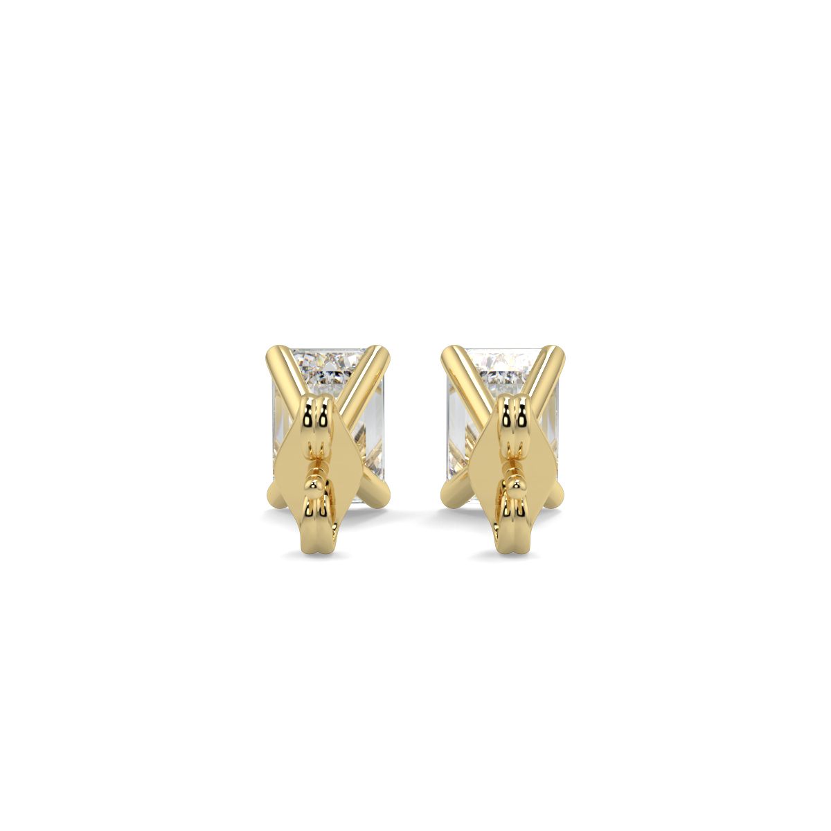Solitaire Diamond Earrings