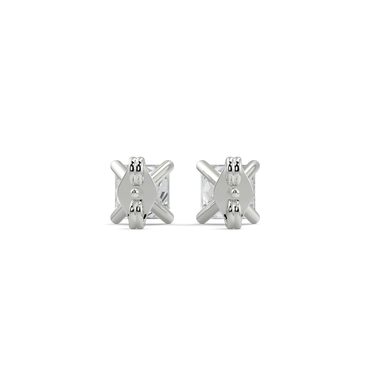 Solitaire Diamond Earrings
