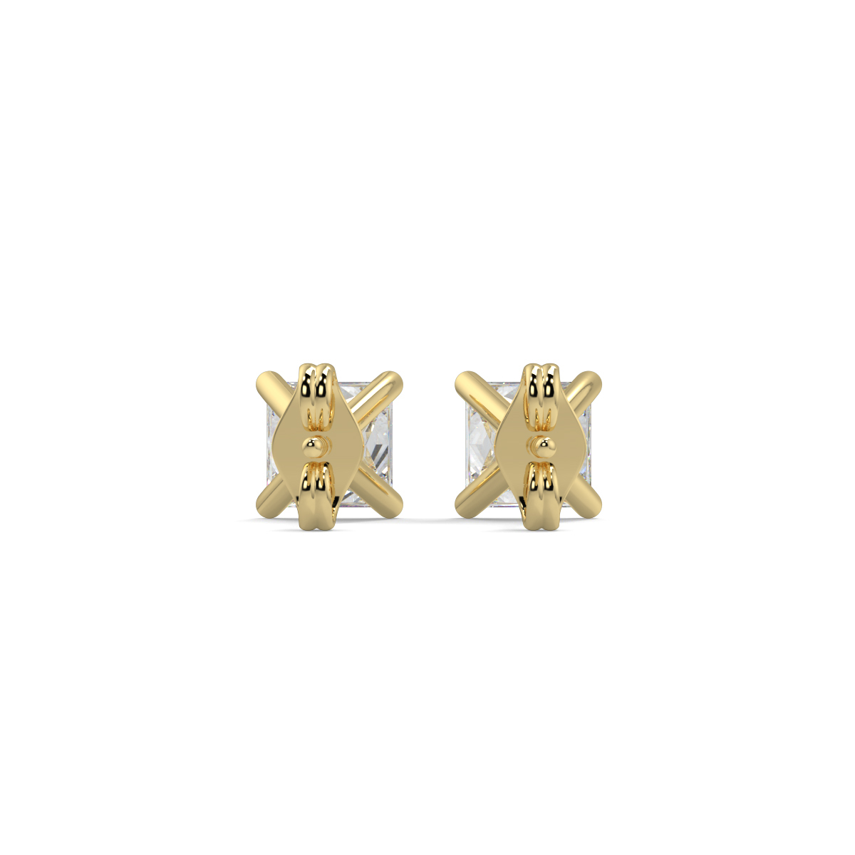 Solitaire Diamond Earrings