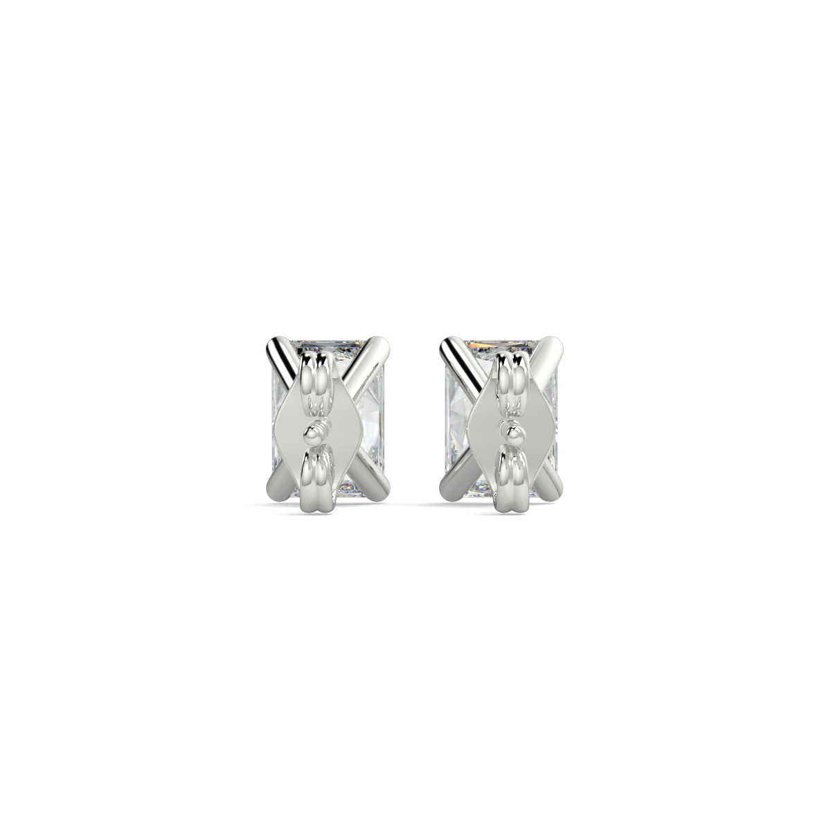 Solitaire Diamond Earrings
