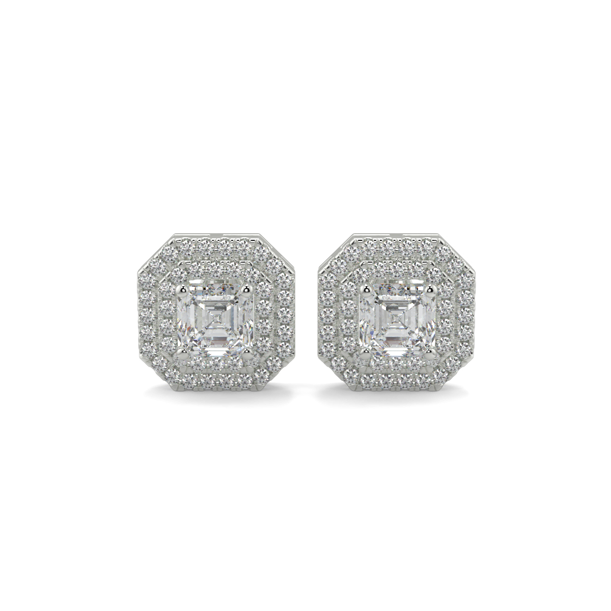 Solitaire Diamond Earrings