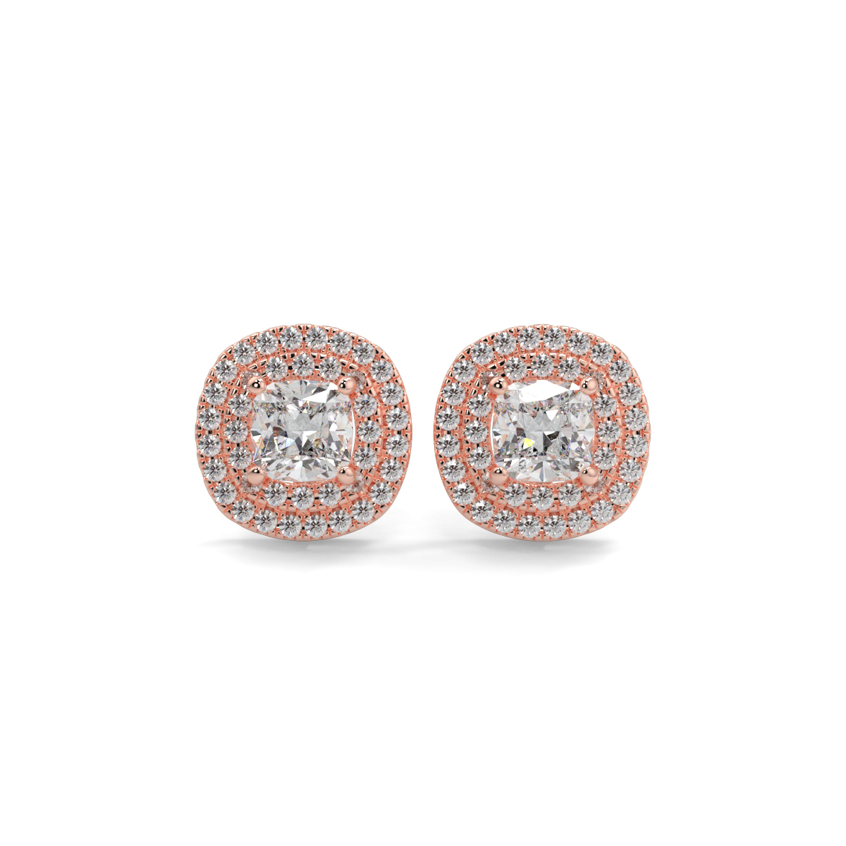 Solitaire Diamond Earrings