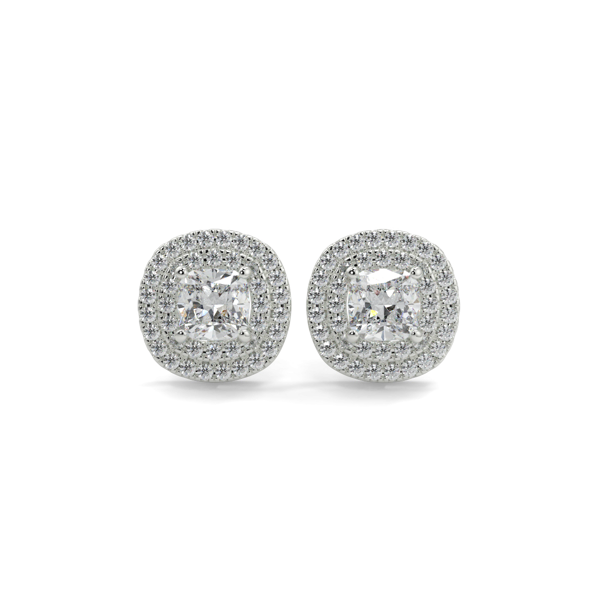 Solitaire Diamond Earrings