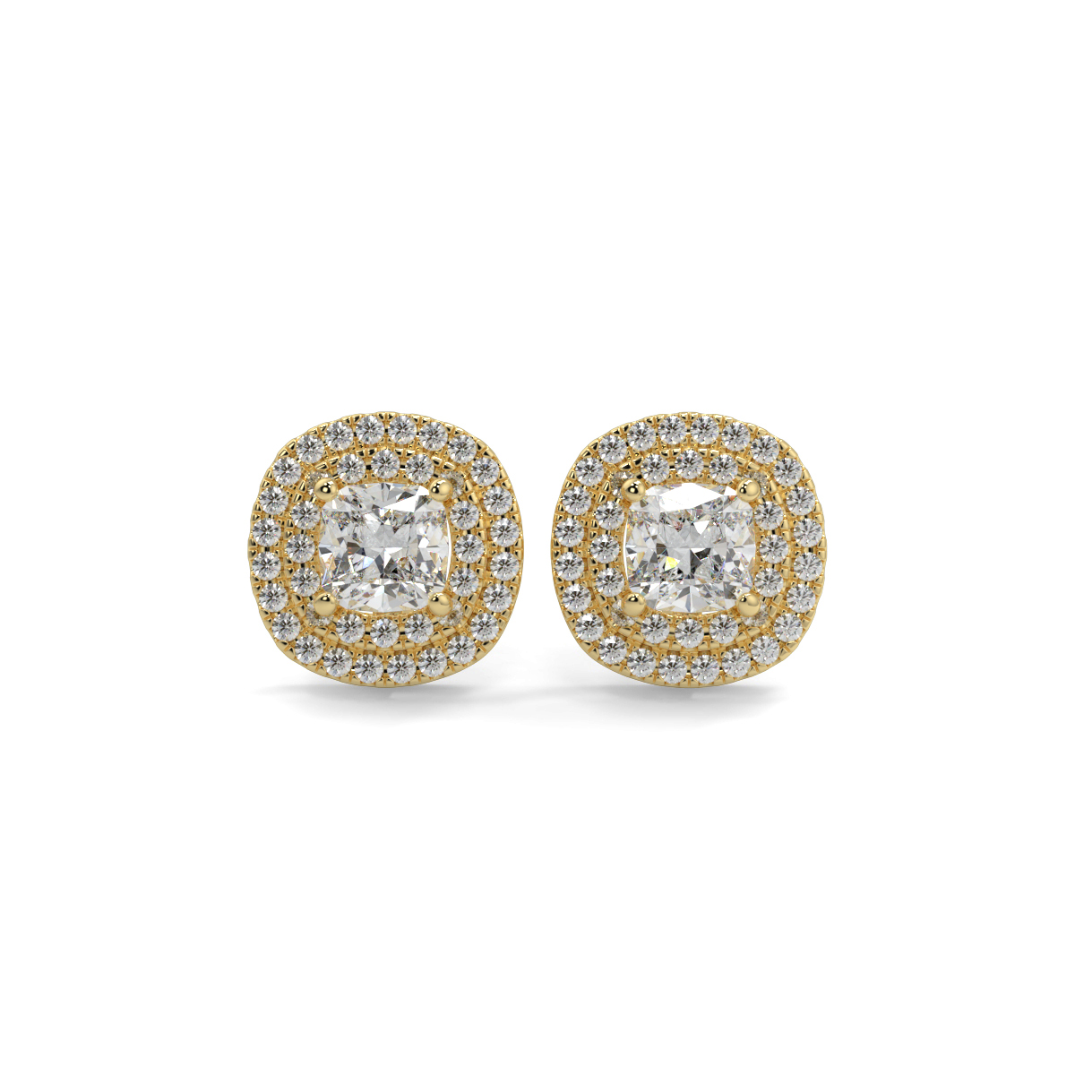 Solitaire Diamond Earrings