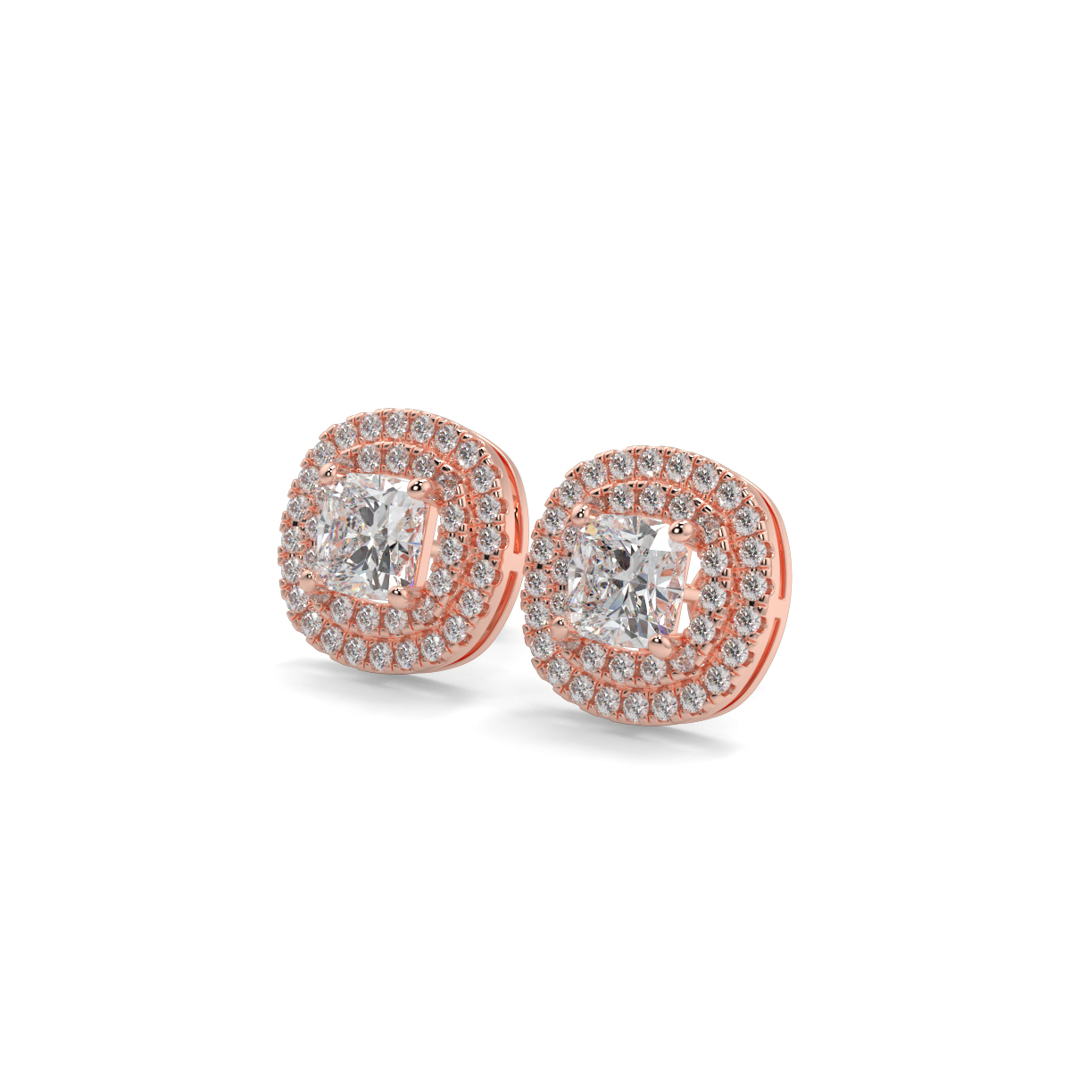Solitaire Diamond Earrings