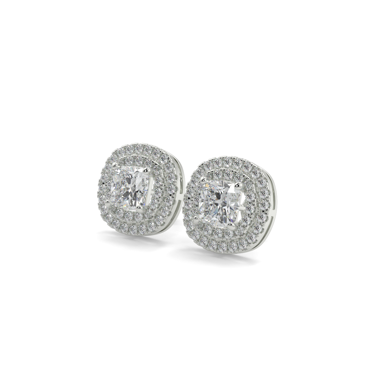 Solitaire Diamond Earrings