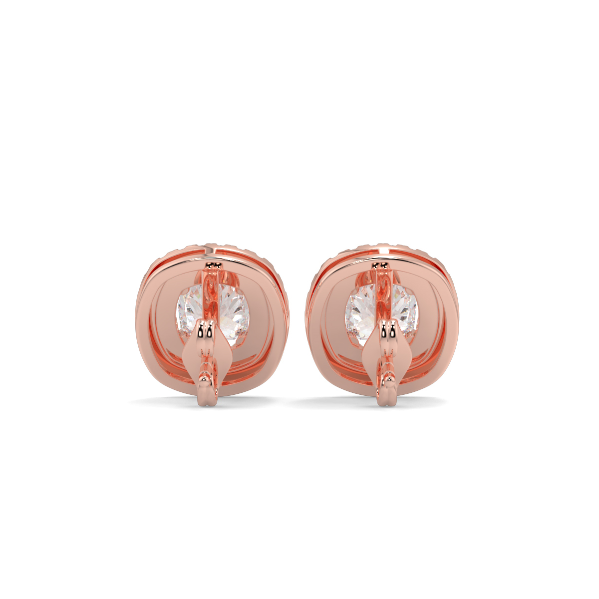 Solitaire Diamond Earrings