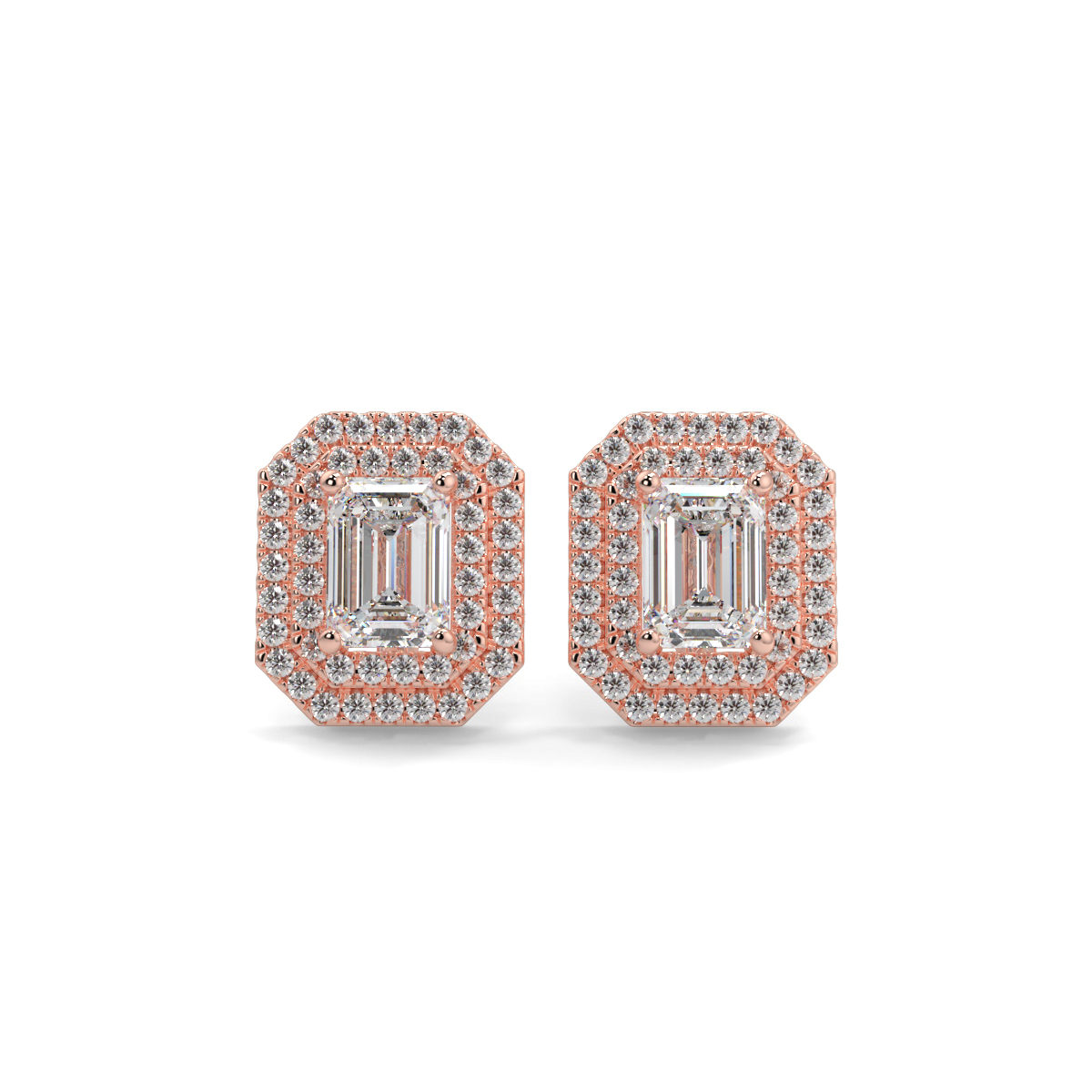 Solitaire Diamond Earrings