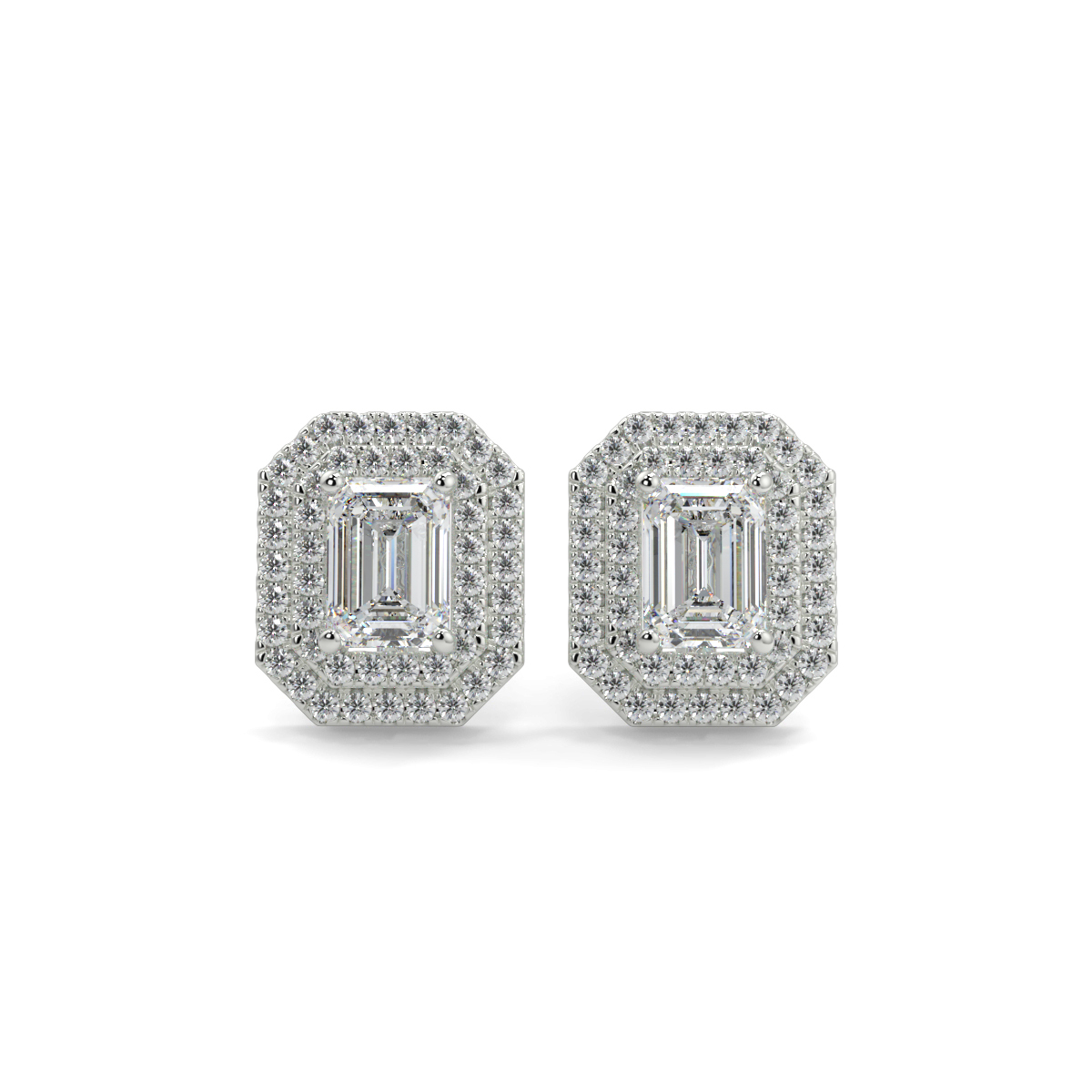 Solitaire Diamond Earrings