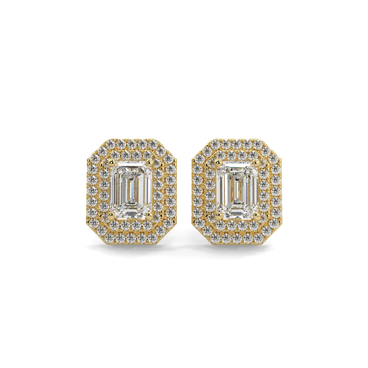 Solitaire Diamond Earrings