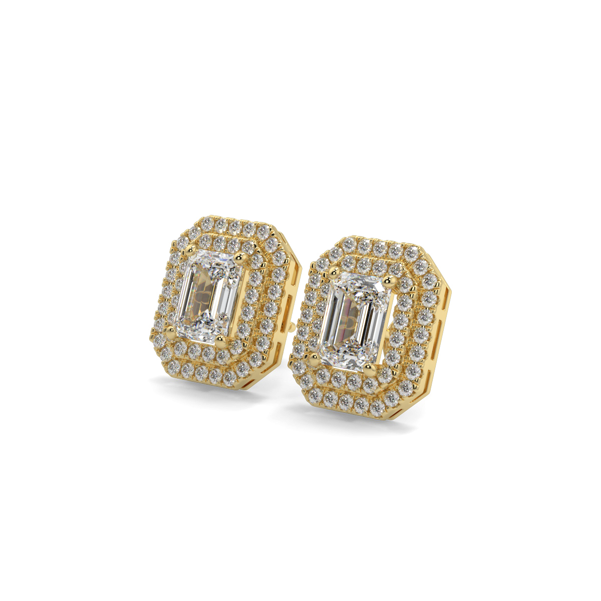 Solitaire Diamond Earrings