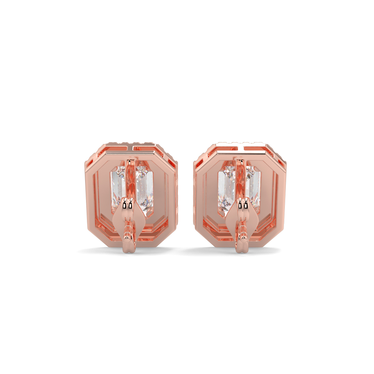 Solitaire Diamond Earrings