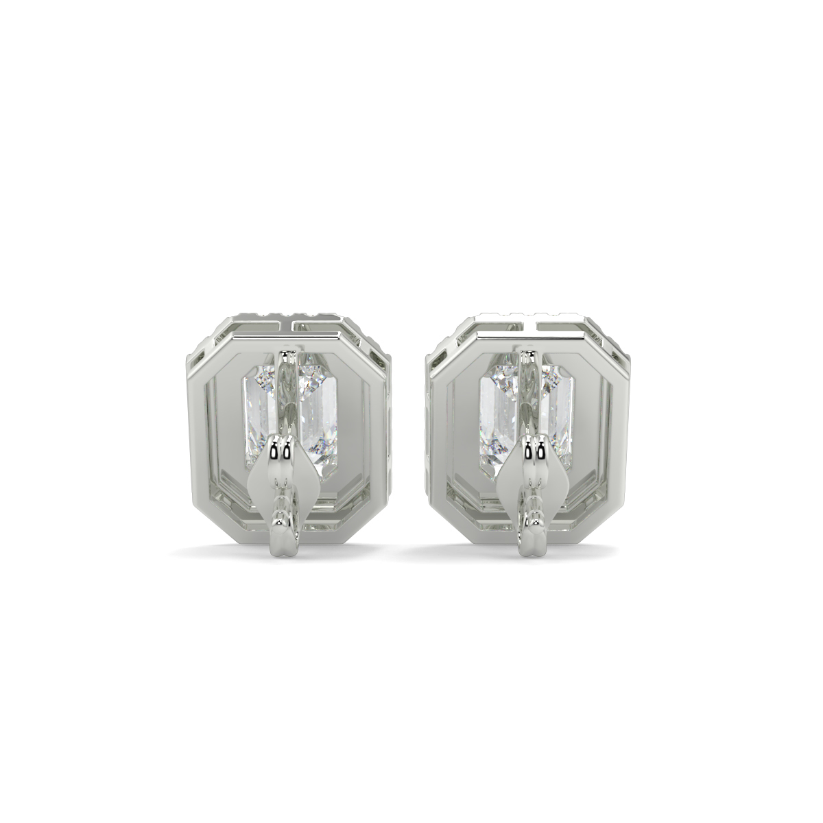 Solitaire Diamond Earrings