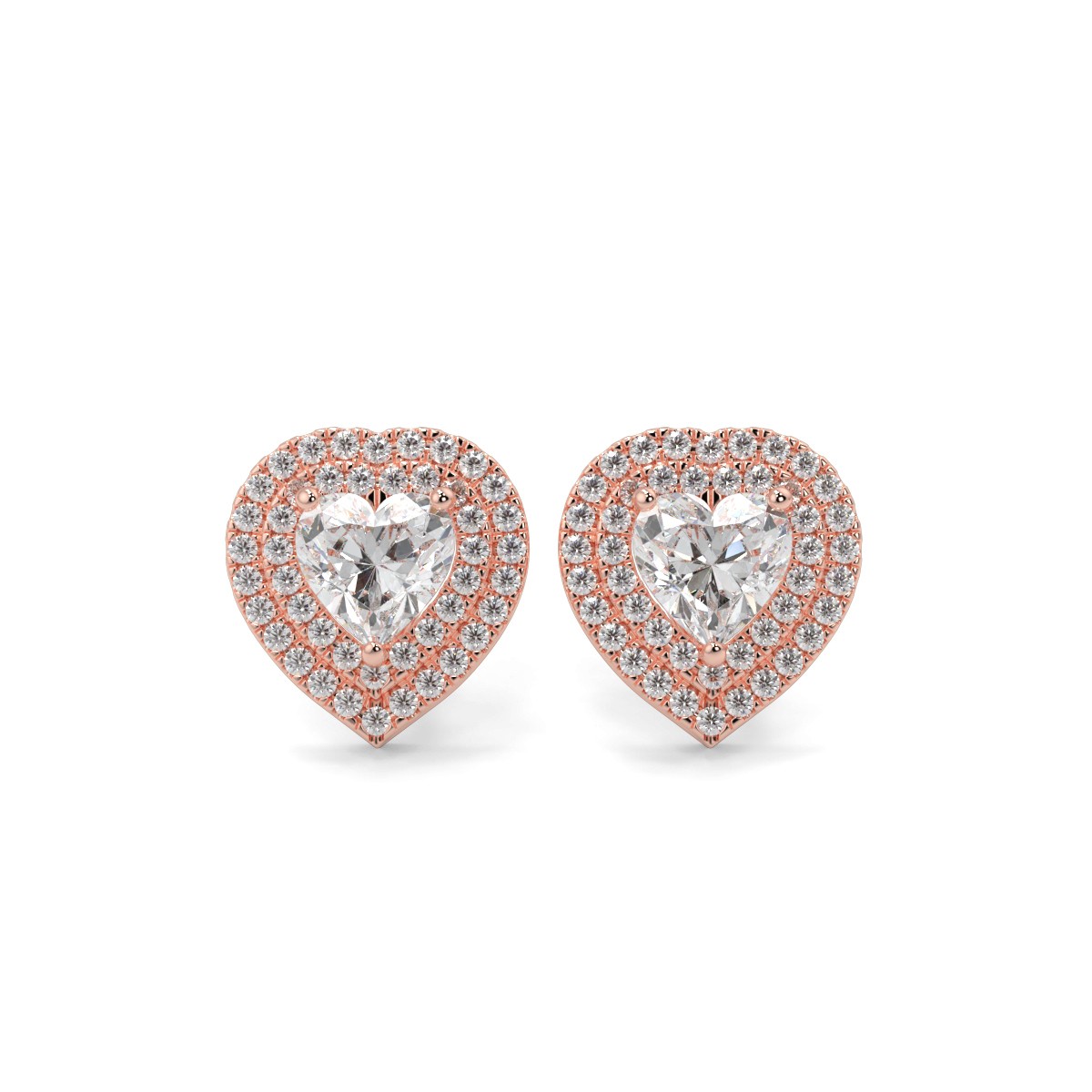 Solitaire Diamond Earrings
