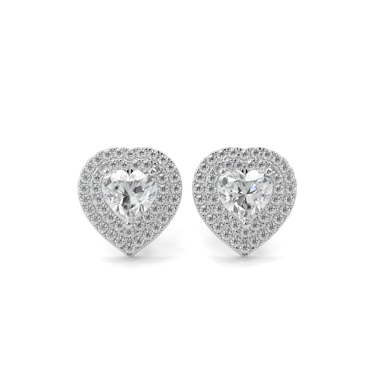 Solitaire Diamond Earrings