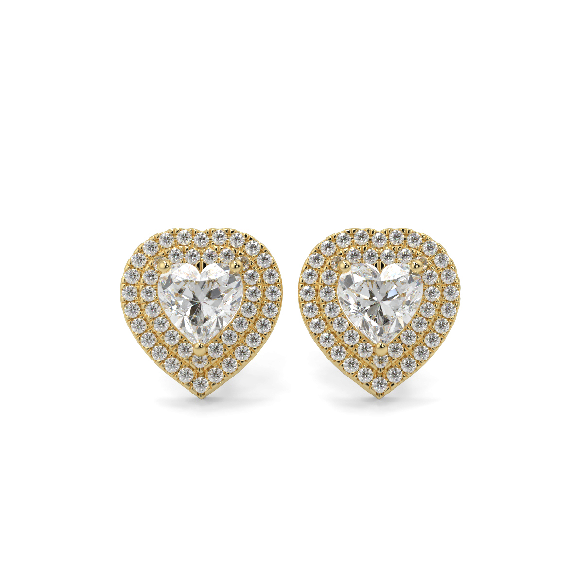 Solitaire Diamond Earrings