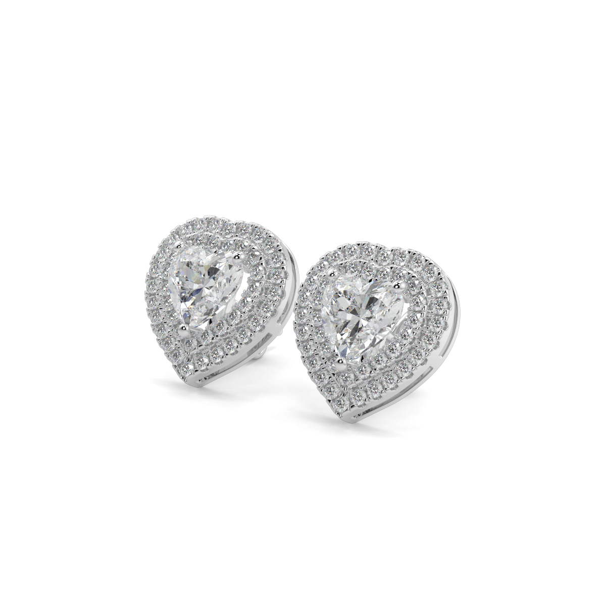 Solitaire Diamond Earrings