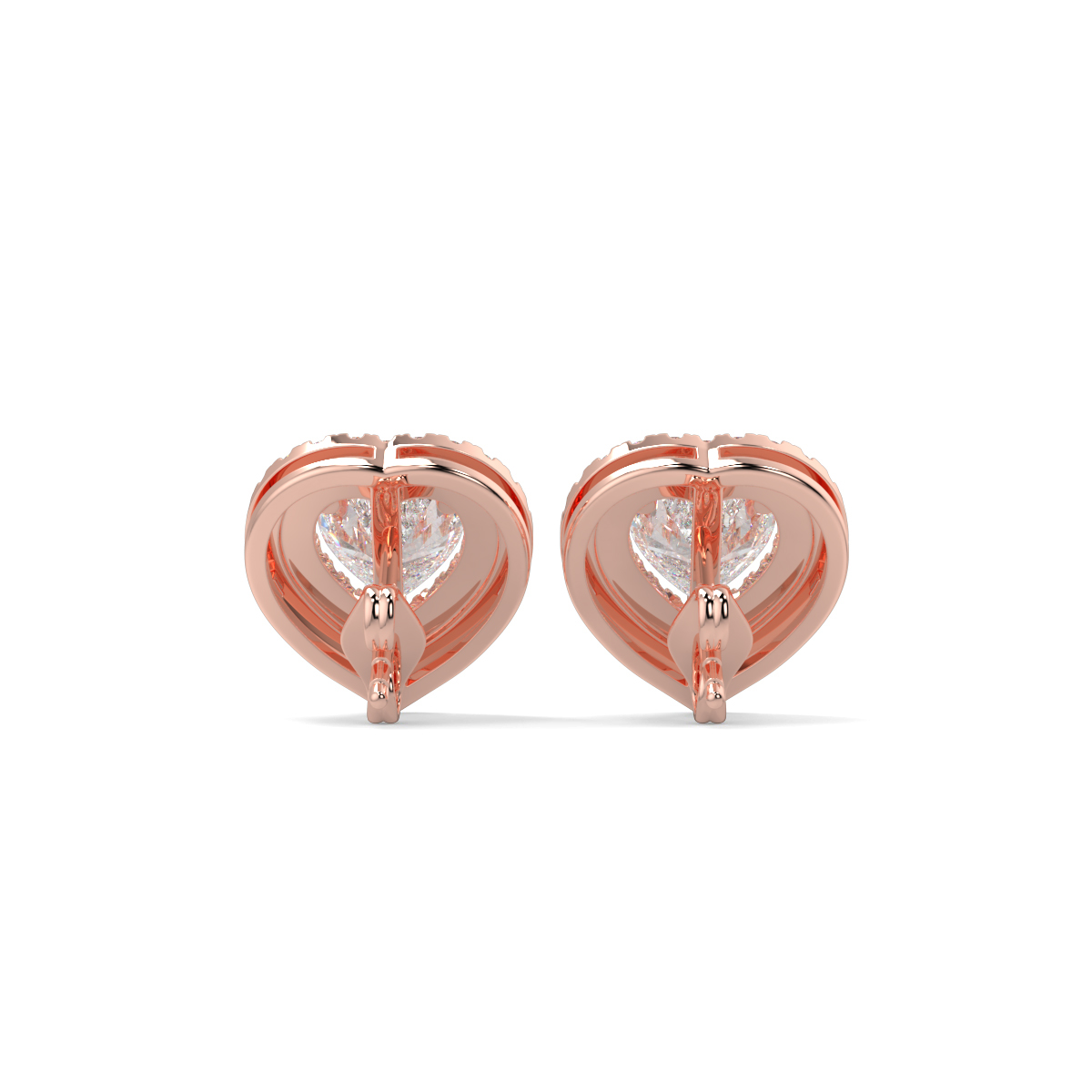 Solitaire Diamond Earrings