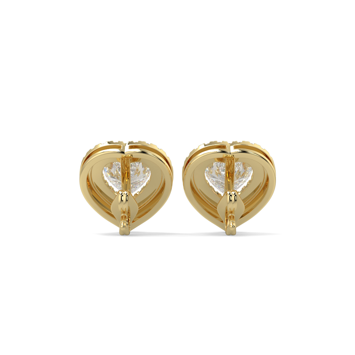 Solitaire Diamond Earrings