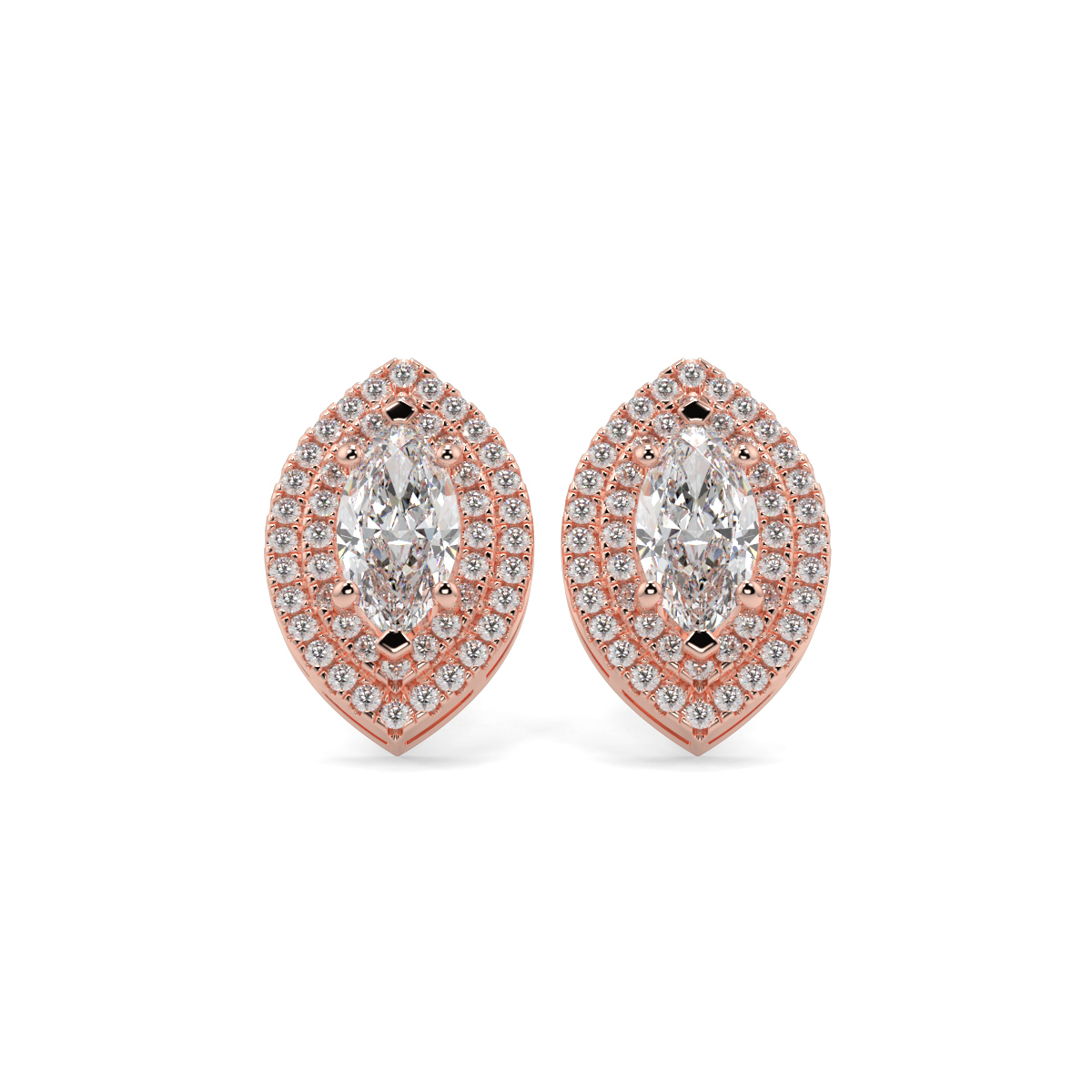 Solitaire Diamond Earrings