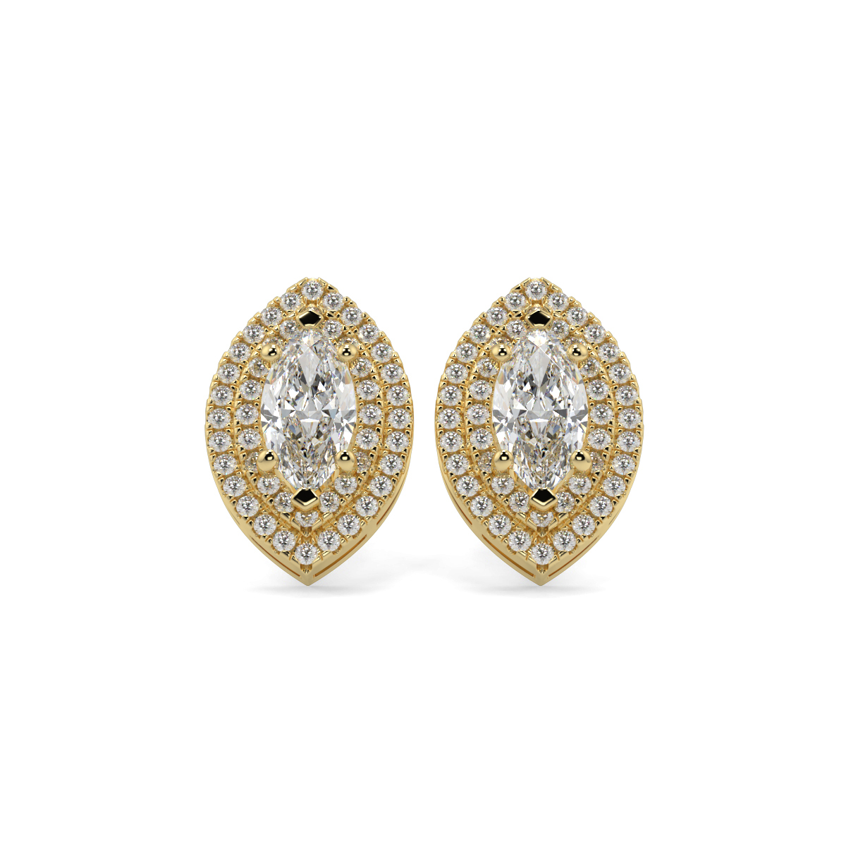 Solitaire Diamond Earrings
