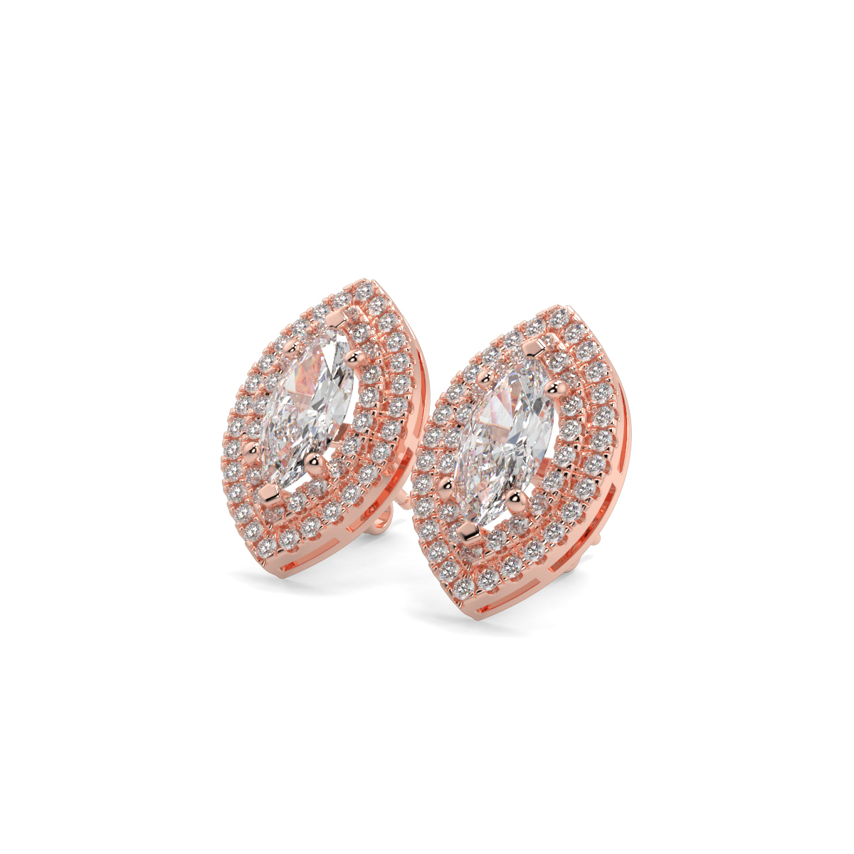 Solitaire Diamond Earrings