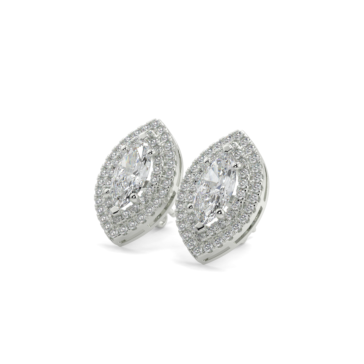 Solitaire Diamond Earrings