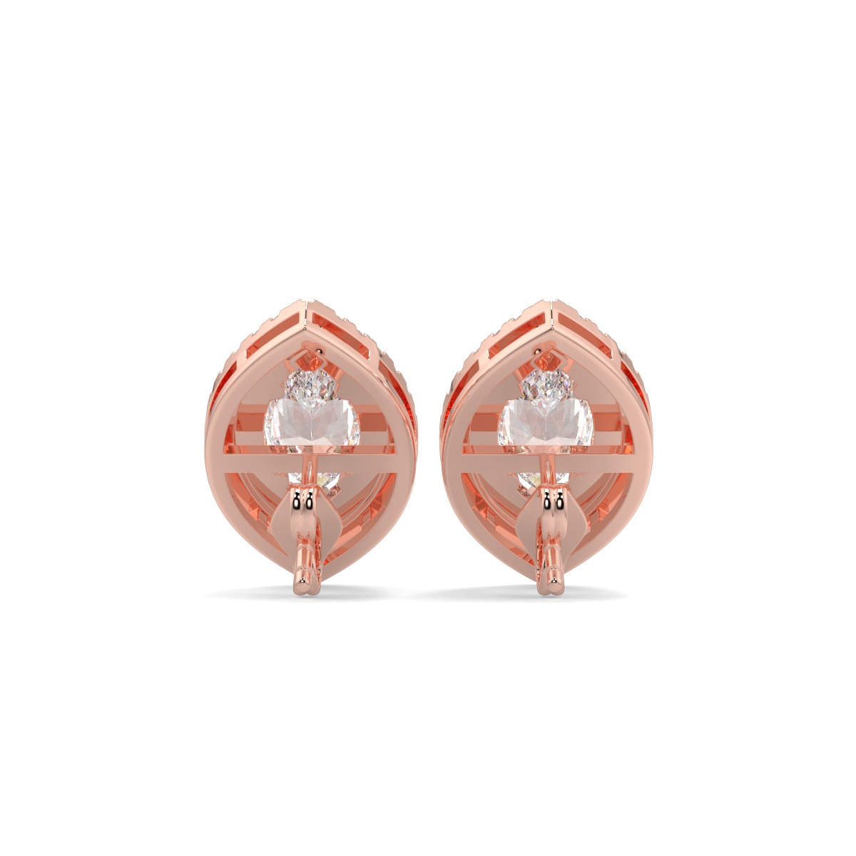 Solitaire Diamond Earrings