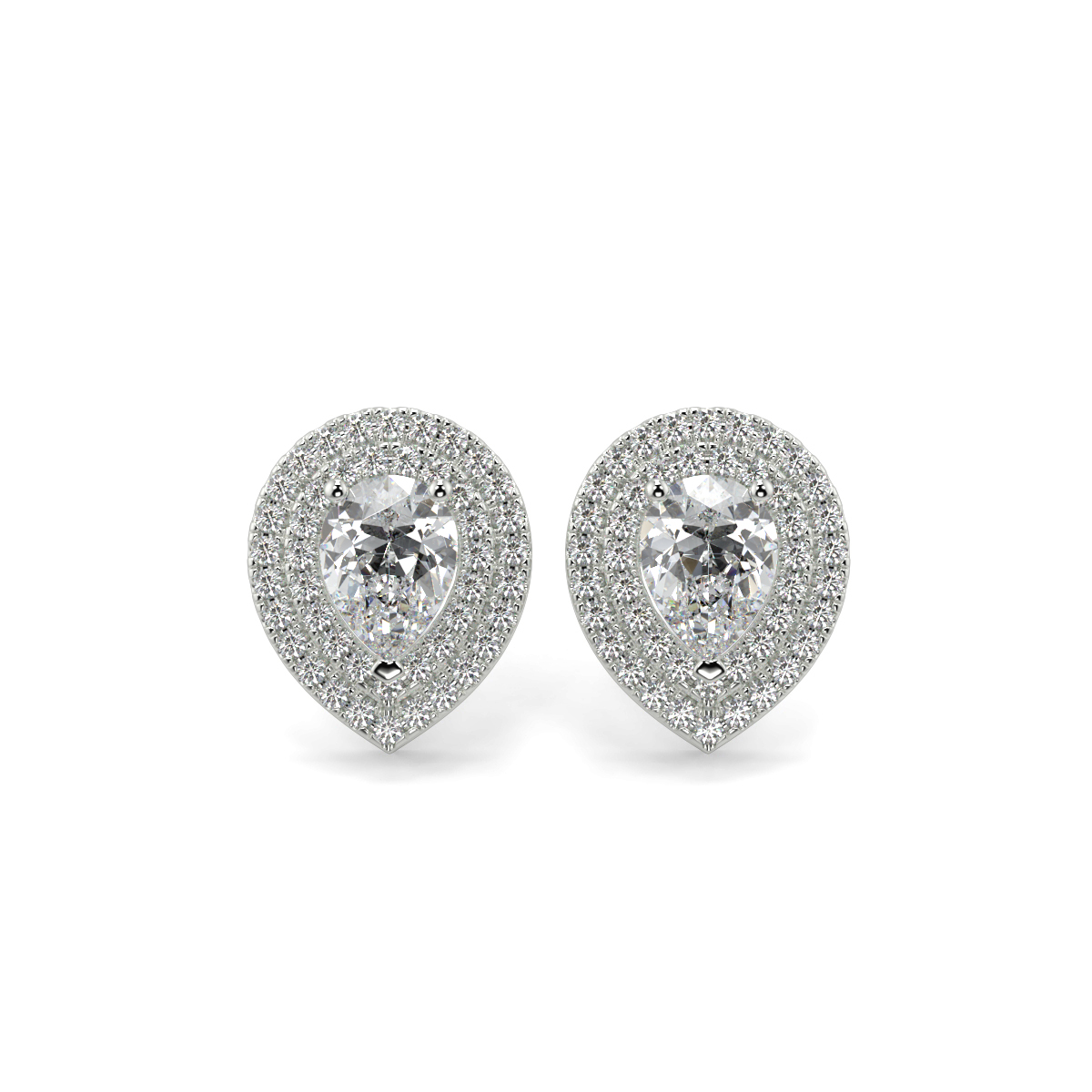 Solitaire Diamond Earrings