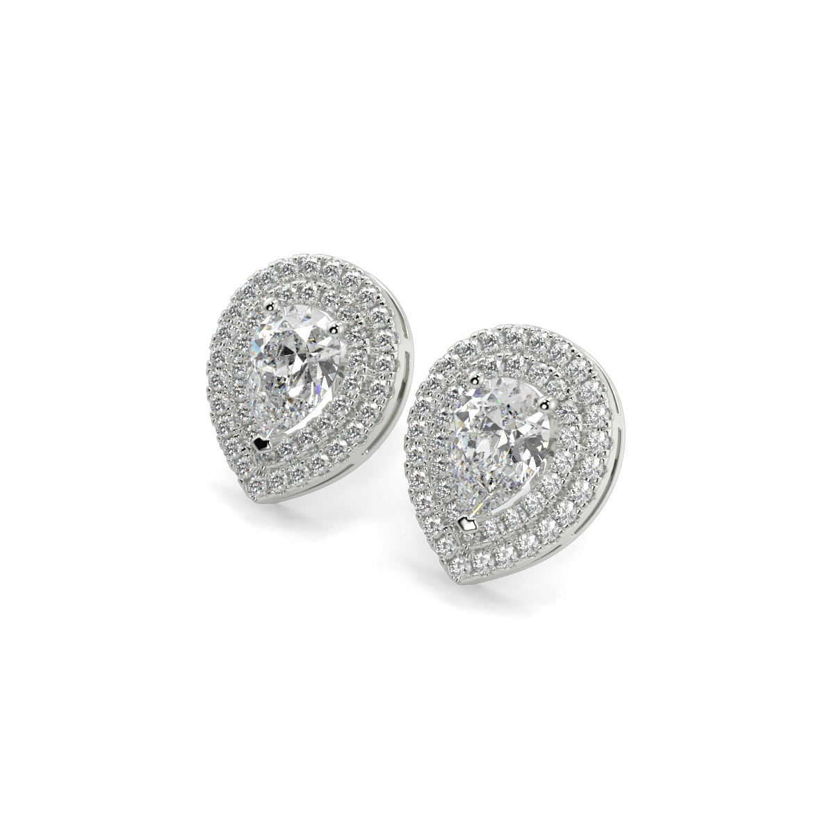 Solitaire Diamond Earrings