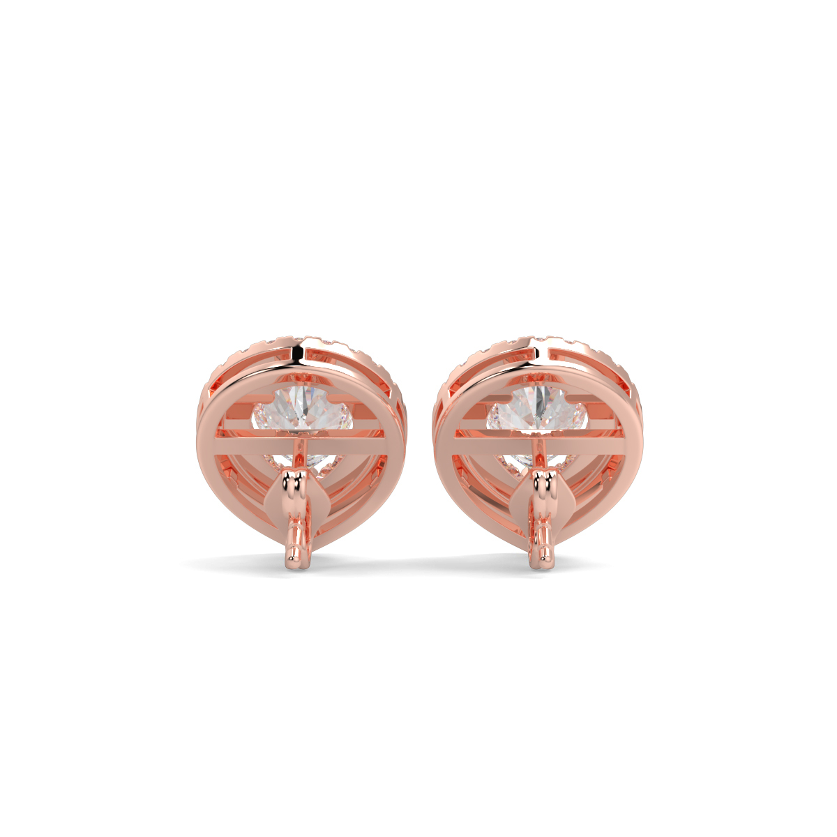 Solitaire Diamond Earrings