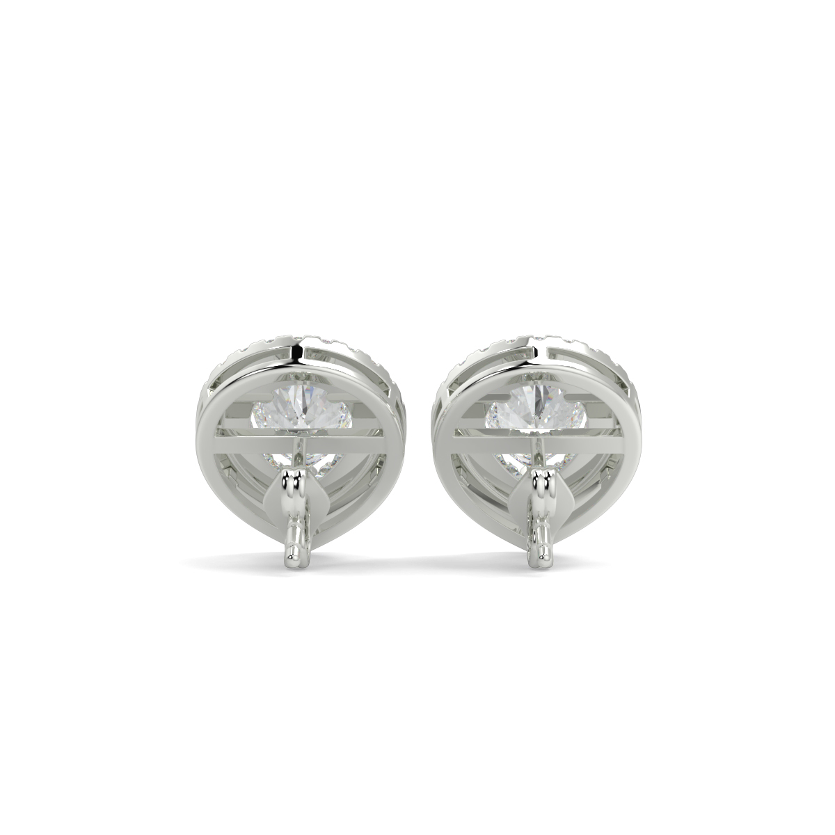 Solitaire Diamond Earrings