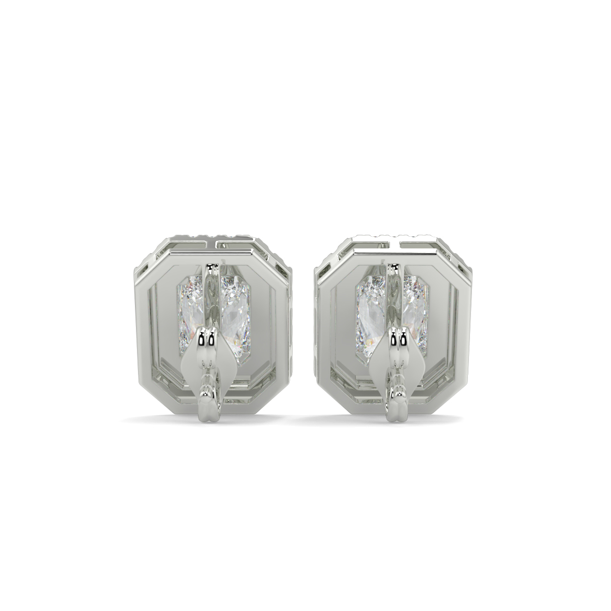 Solitaire Diamond Earrings