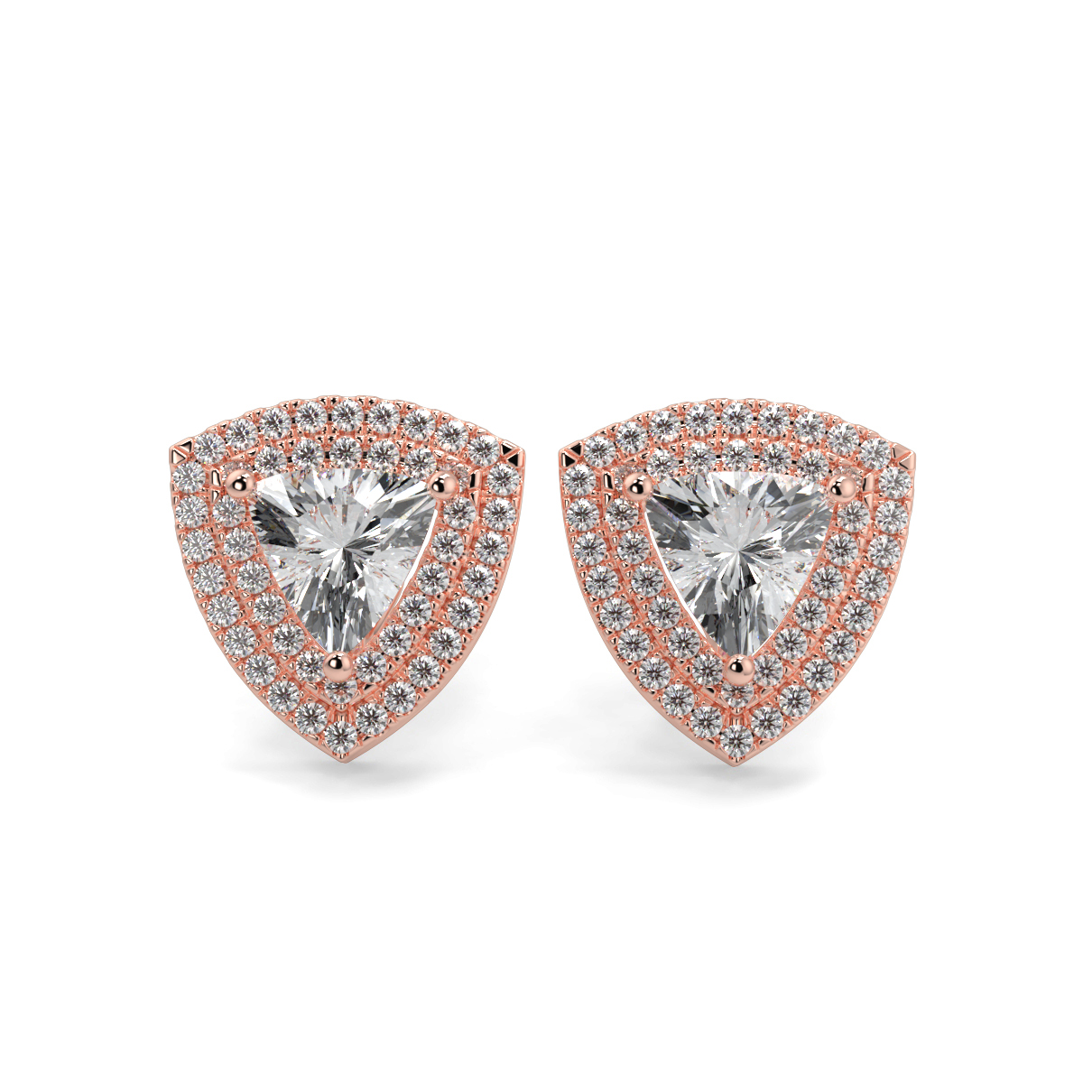 Solitaire Diamond Earrings