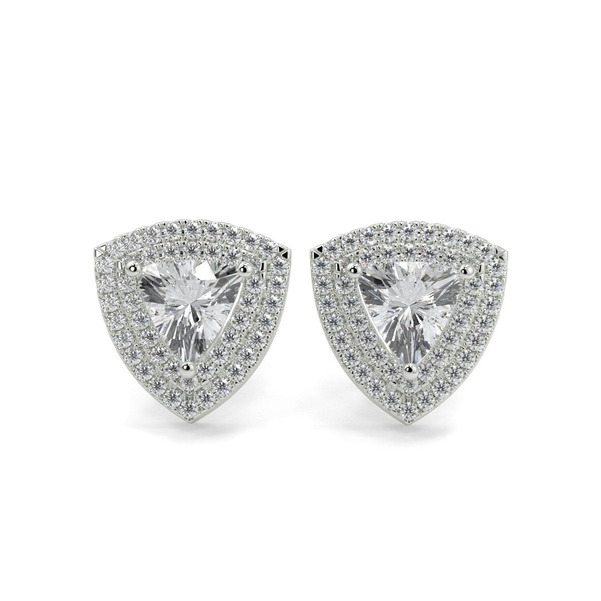 Solitaire Diamond Earrings