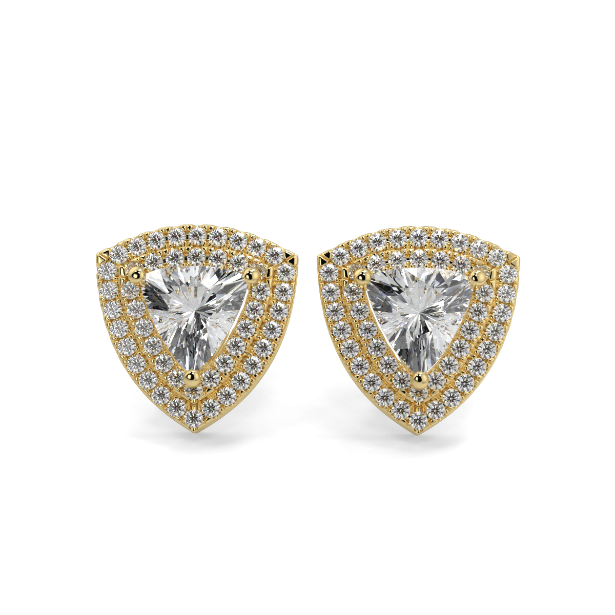 Solitaire Diamond Earrings