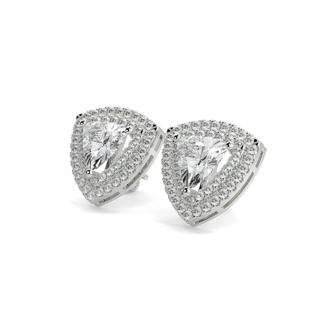 Solitaire Diamond Earrings
