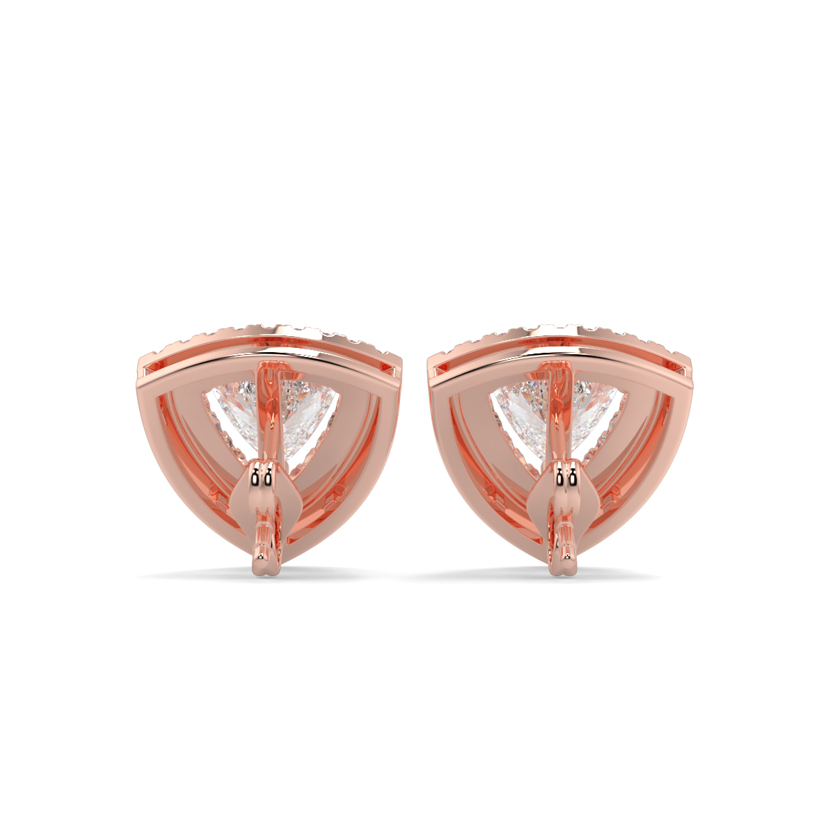 Solitaire Diamond Earrings