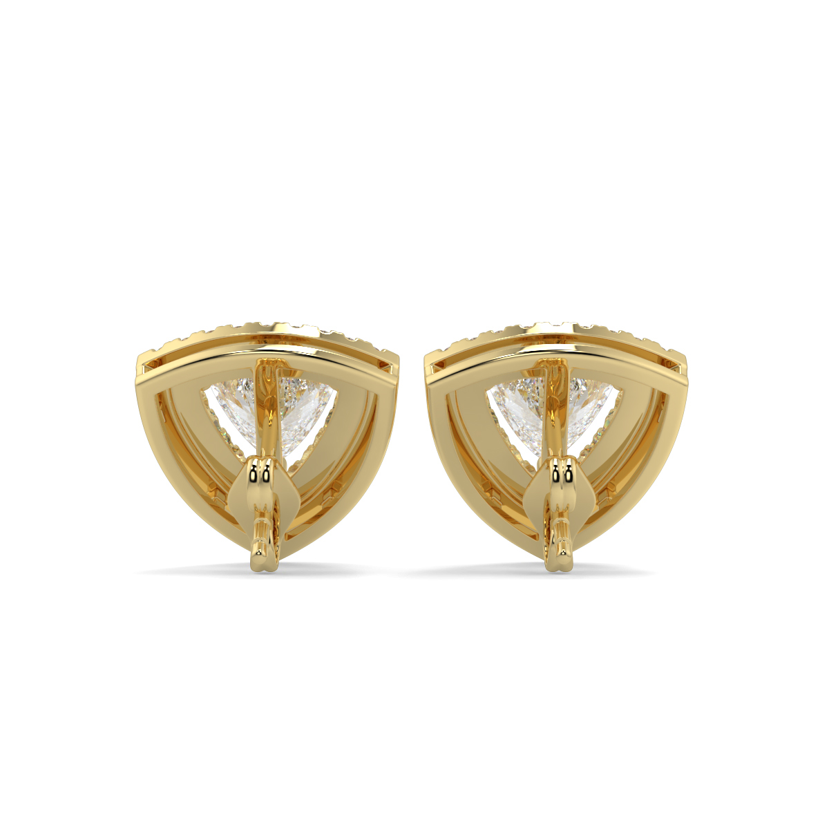 Solitaire Diamond Earrings