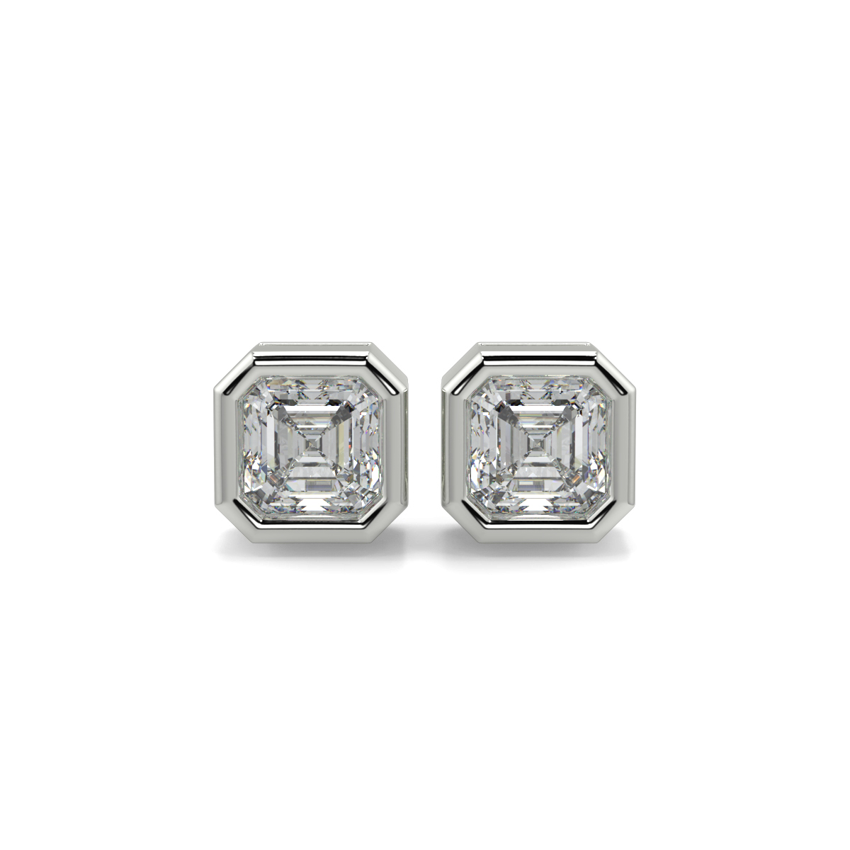 Solitaire Diamond Earrings