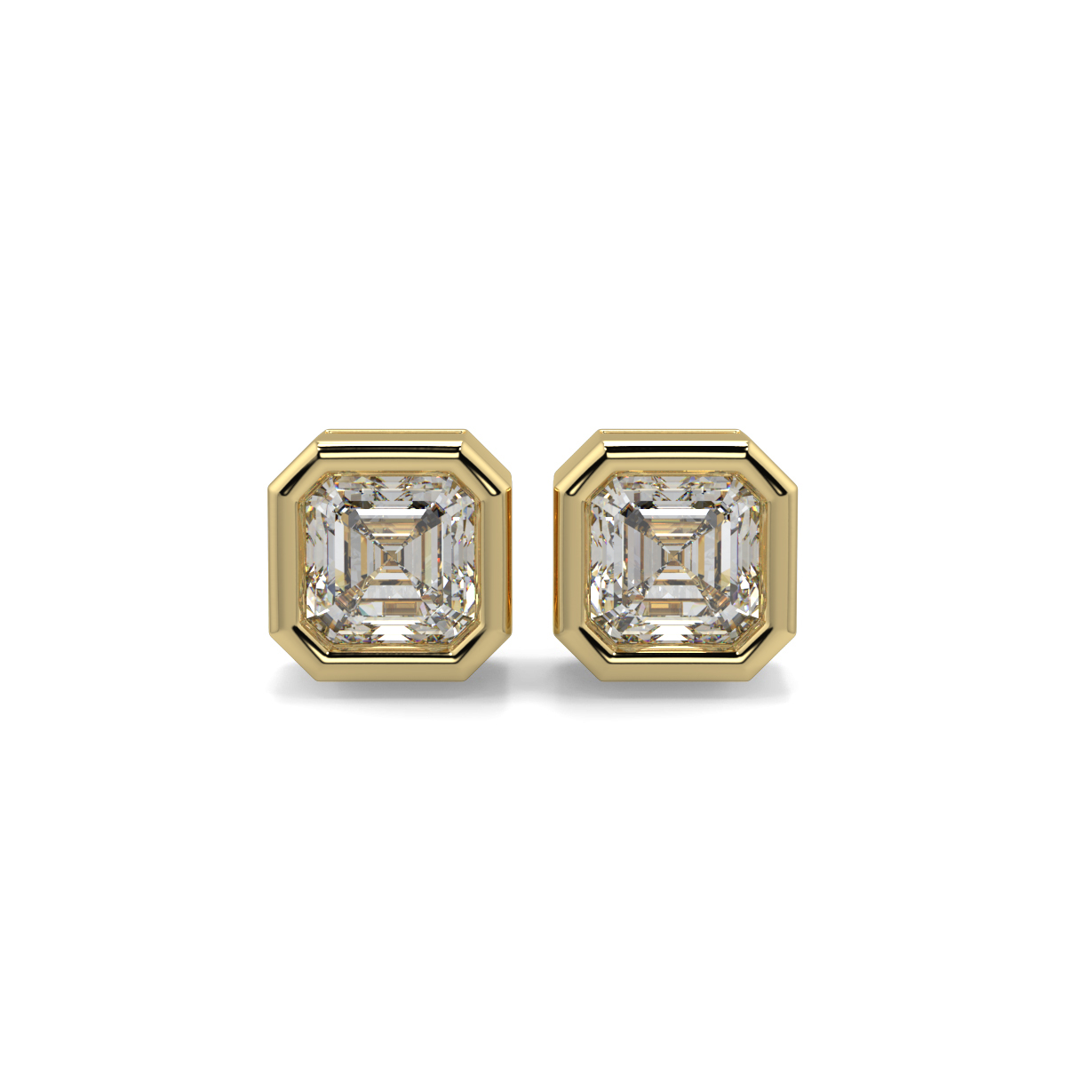 Solitaire Diamond Earrings