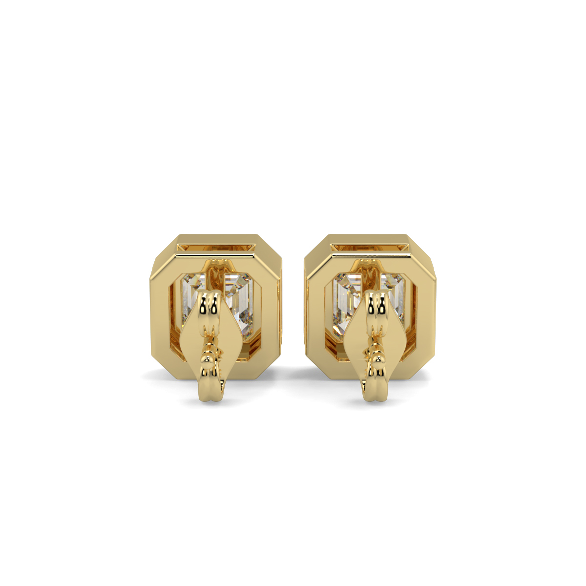 Solitaire Diamond Earrings